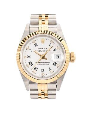 Rolex Watch Datejust Gold